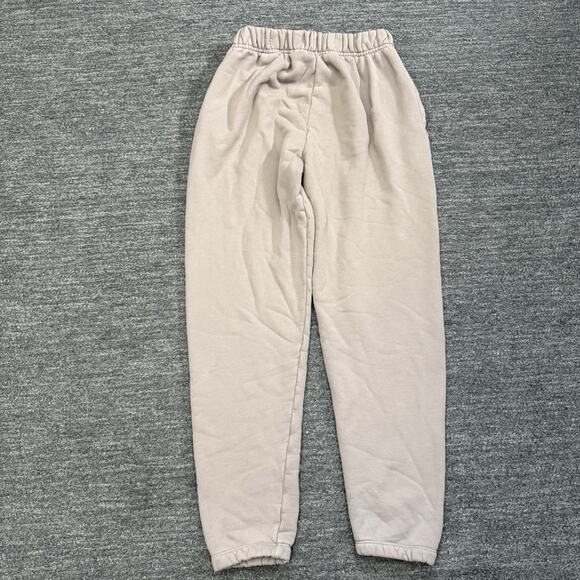 Set Active Pants Women Medium Thick Jogger Pull On Workout Lounge Mauve Pink USA - Picture 2 of 11